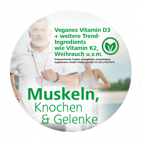 Trendsticker Vitamin D3 vegan | Goerlich Pharma