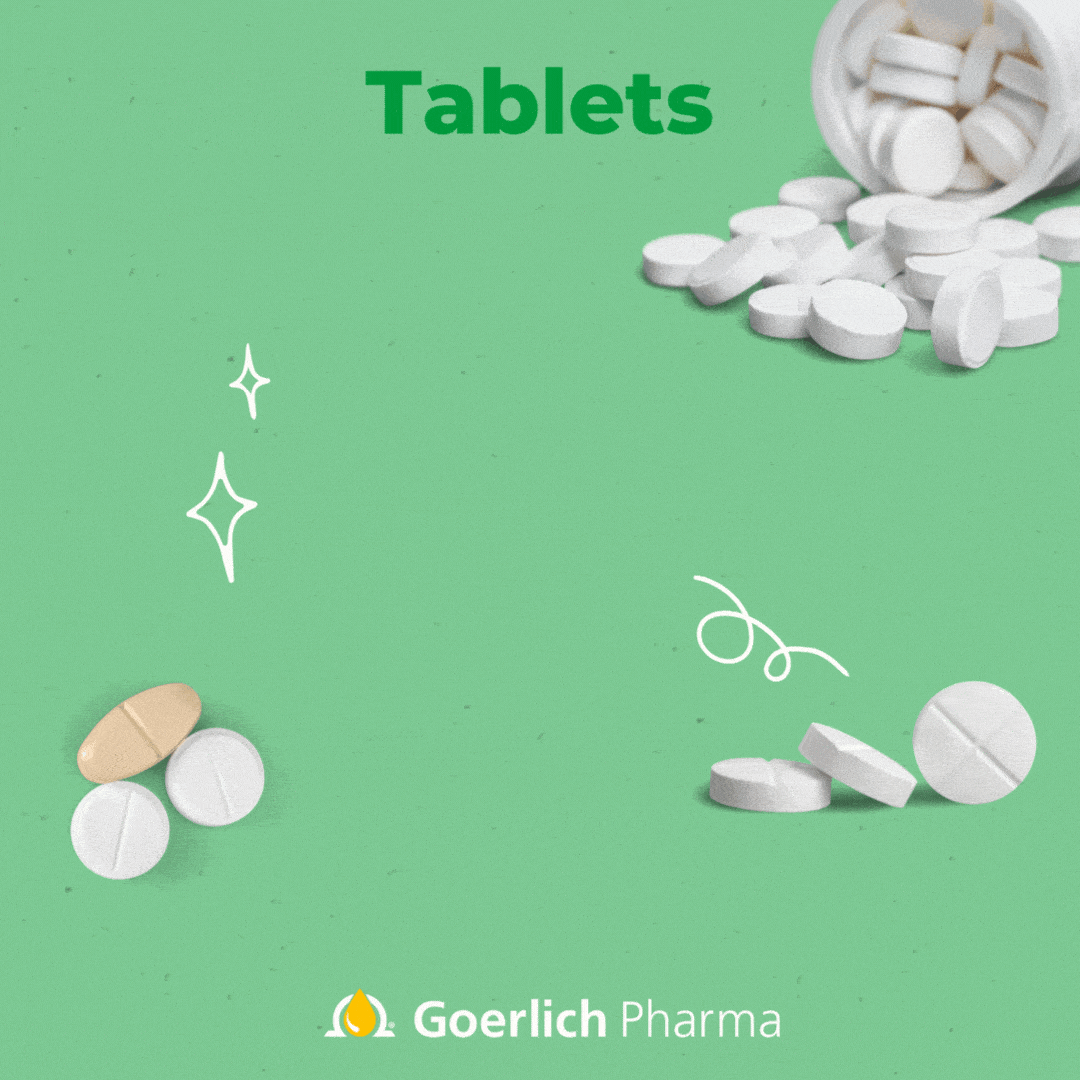 Have tablets manufactured | Goerlich Pharma